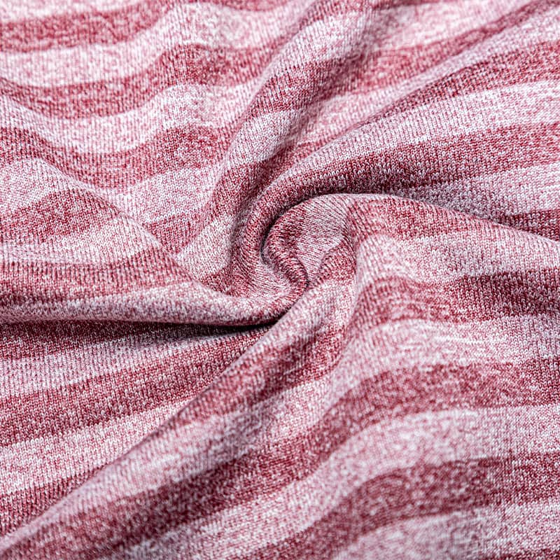 100% Polyester CD-striber Single Jersey
